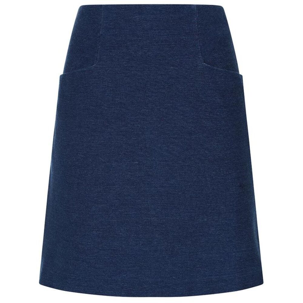 Lazy Jacks Womens/Ladies Cotton Skirt / Indigo